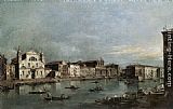 Santa Wall Art - The Grand Canal with Santa Lucia and the Scalzi